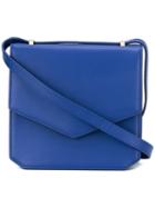 Tammy & Benjamin Iris Shoulder Bag, Blue, Leather