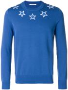 Givenchy Star Patch Sweater - Blue