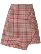 Vivetta Check Heart-pocket Skirt - Neutrals