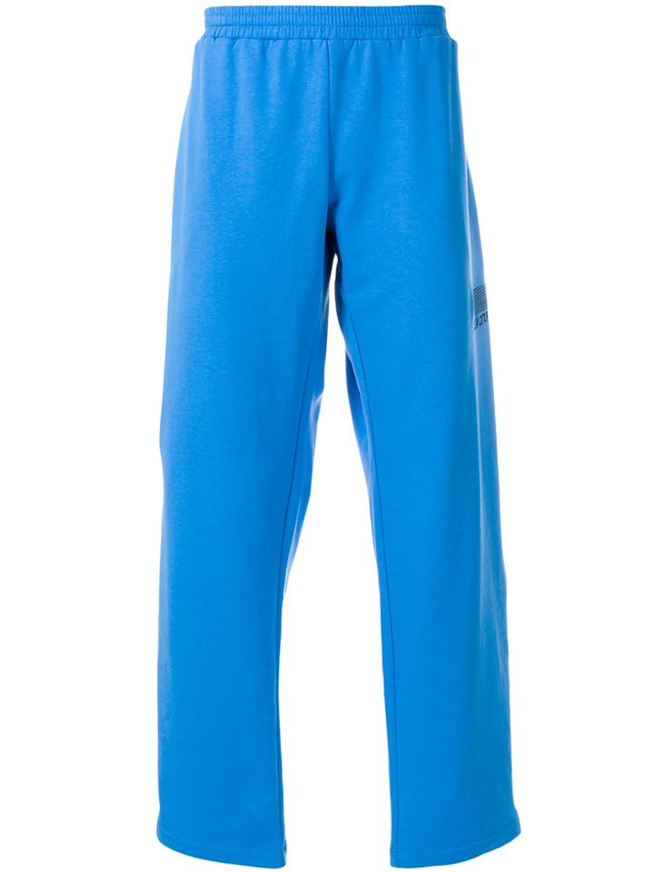 Gosha Rubchinskiy Elasticated Waist Trousers - Blue