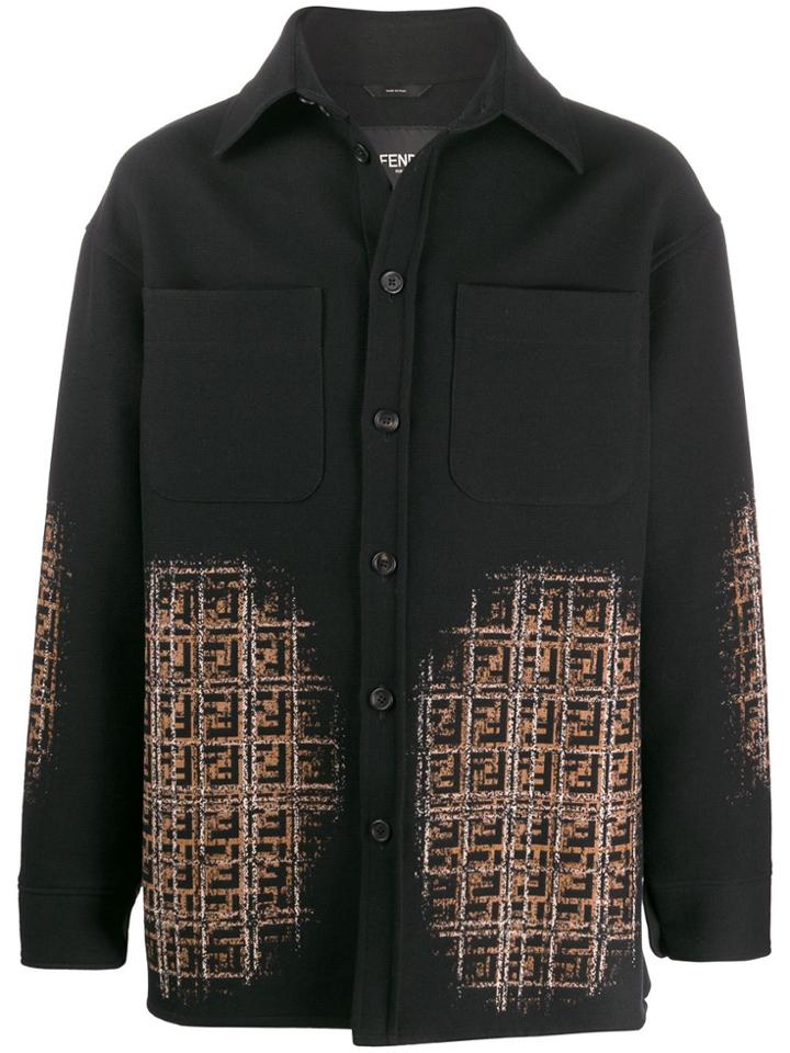 Fendi Fendi Fw0288a9b3 F0qa1 Black Natural (vegetable)->cotton