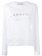 Paco Rabanne - Canned Sweatshirt - Women - Cotton - 34, White, Cotton