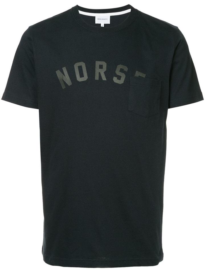 Norse Projects Patch Pocket T-shirt - Blue