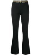 Versace Greek Key Track Pants - Black