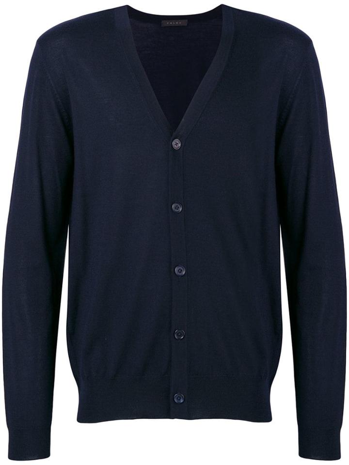 Falke Fitted Cardigan - Blue