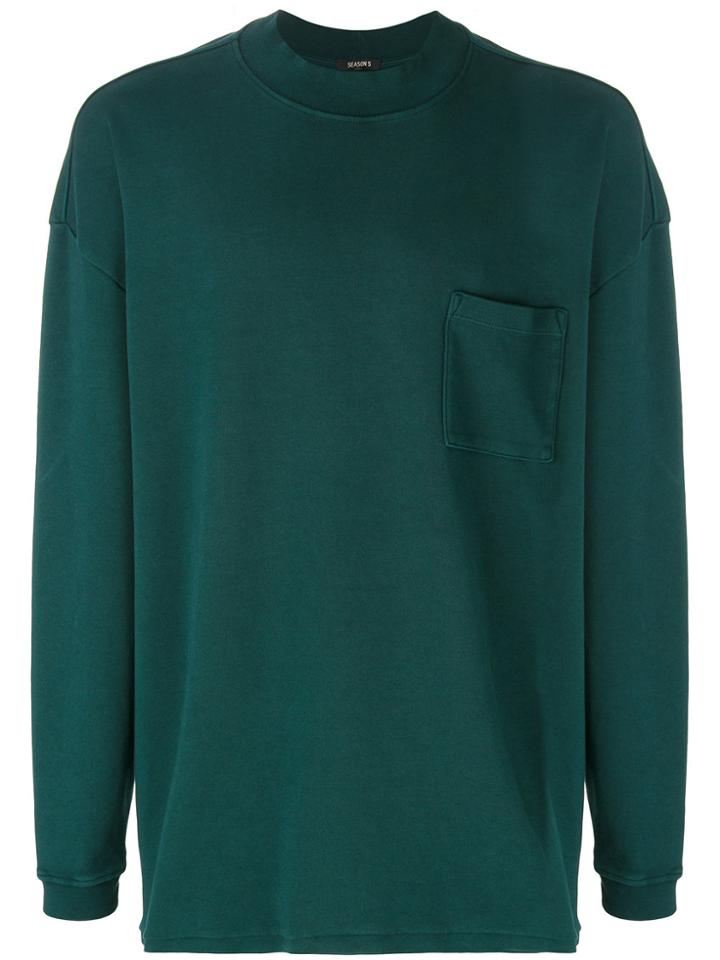 Yeezy Front Pocket Sweatshirt - Green