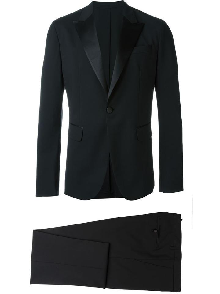 Dsquared2 Satin Lapel Two-piece Dinner Suit