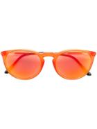 Versace Pop Chic Round Sunglasses - Black