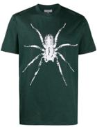 Lanvin Spider Graphic Print T-shirt - Green