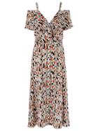 Andrea Marques Silk Midi Dress
