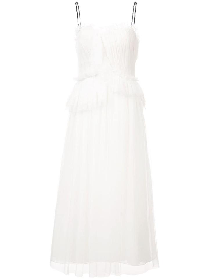 Jason Wu Collection Ruched Cocktail Dress - White