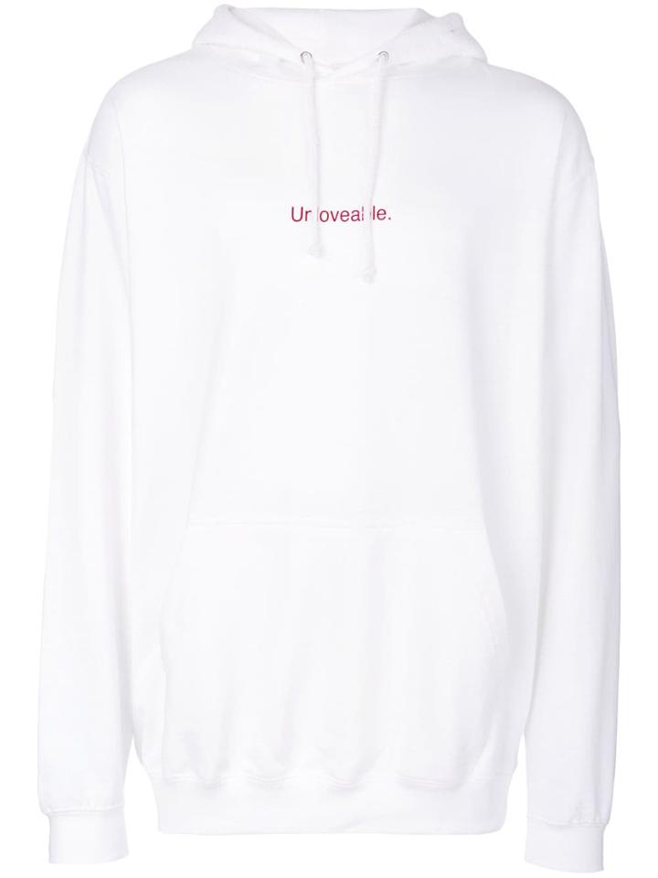 F.a.m.t. Unloveable Hoodie - White