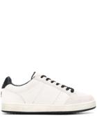 Moa Master Of Arts Crown Embroidered Sneakers - White