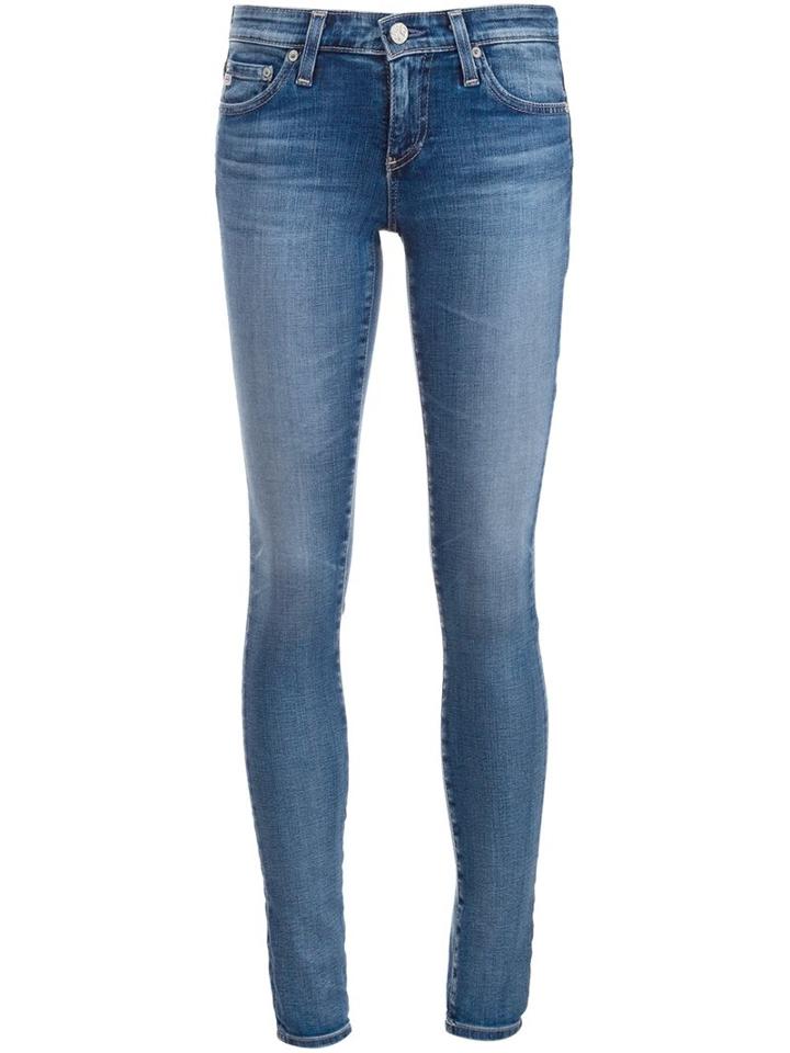 Ag Jeans Skinny Jeans, Women's, Size: 28, Blue, Cotton/polyurethane