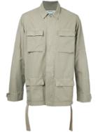 Off-white - Field Jacket - Men - Cotton - L, Nude/neutrals, Cotton