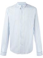 Ami Alexandre Mattiussi Button Down Shirt, Men's, Size: 37, Blue, Cotton