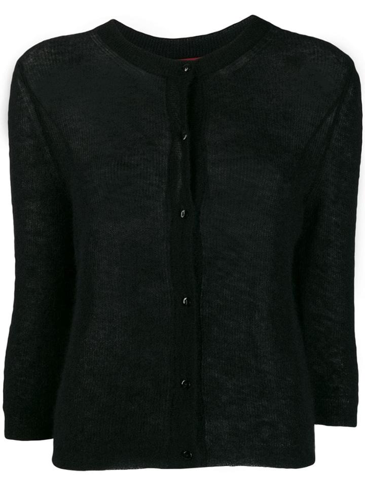 Max Mara Slim-fit Cardigan - Black
