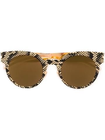 Mykita - Maison Margiela X Mykita 'mmtransfer001' Sunglasses - Women - Steel - One Size, Grey, Steel