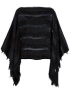 Christian Siriano Fringed Kaftan