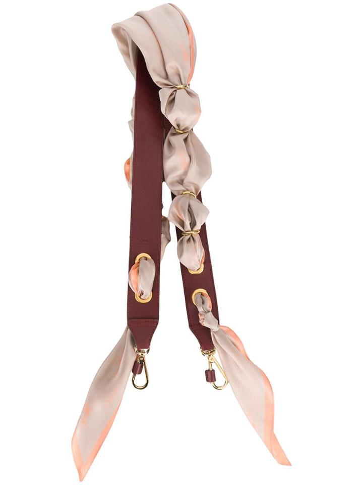 Chloé Scarf Bag Strap - Grey