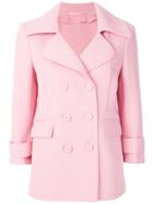 Ermanno Scervino Three-quarter Sleeves Double-breasted Jacket - Pink &