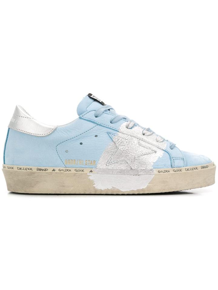 Golden Goose Deluxe Brand Hi Star Sneakers - Blue