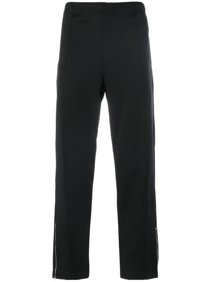 Stella Mccartney Zip-embellished Trousers - Black