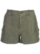 Frame Service Cut Off Shorts - Green