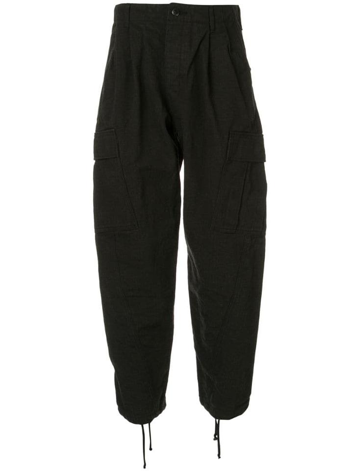 Doublet Parachute Trousers - Black