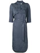 Ginger & Smart - Awakening Shirt Dress - Women - Acetate/viscose - 8, Grey, Acetate/viscose