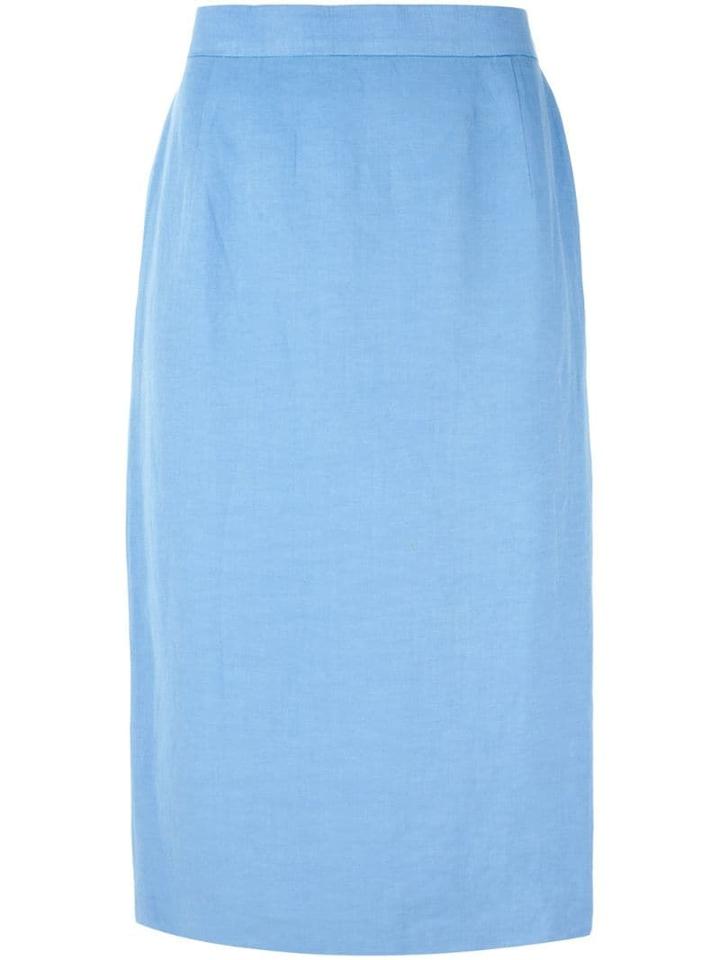 Louis Feraud Pre-owned Classic Pencil Skirt - Blue