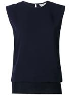 Max Mara Sleeveless Blouse - Blue