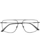 Calvin Klein Aviator Frame Glasses - Black