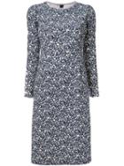 Tu Es Mon Trésor Corduroy Midi Dress - Blue