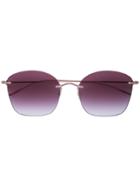 Oliver Peoples Rimless Sunglasses - Purple