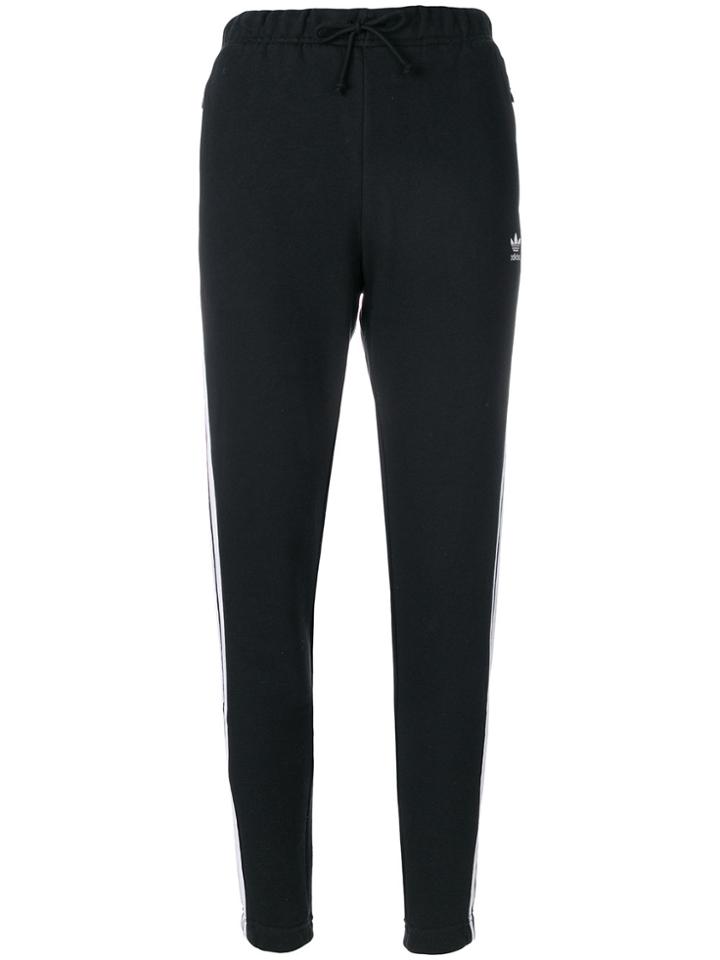Adidas Classic Stripe Detail Sweatpants - Black