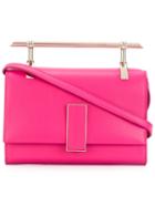 Marcel Seraphine - T-bar Satchel - Women - Calf Leather - One Size, Pink/purple, Calf Leather