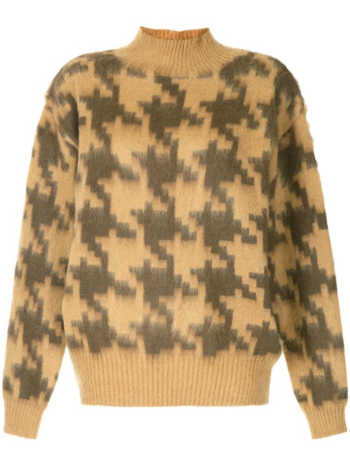 G.v.g.v. Checked Jumper - Brown