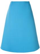 Anteprima Plain A-line Skirt - Blue
