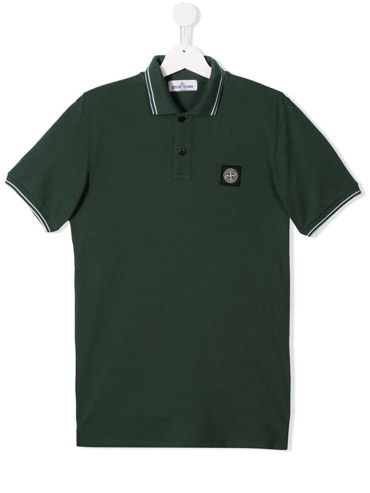 Stone Island Junior Teen Polo Shirt - Green