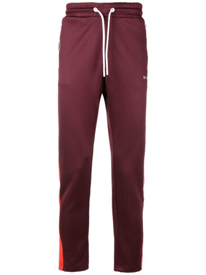 Diesel Retro Track Pants - Red