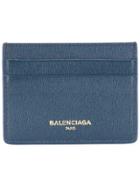 Balenciaga Essential Card Holder - Blue