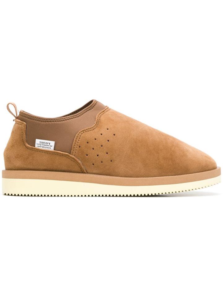 Suicoke Slip-on Sneakers - Brown