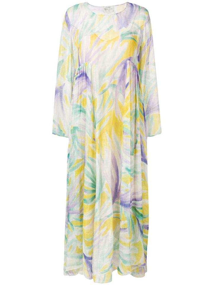 Forte Forte Panarea Full Length Dress - Yellow