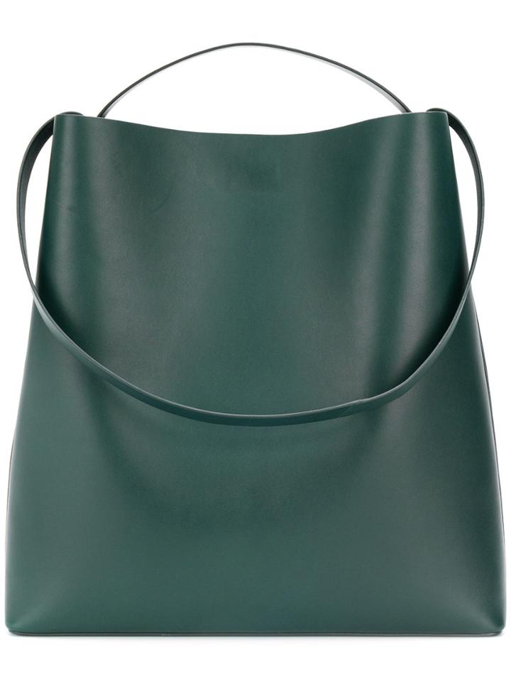 Aesther Ekme Rectangular Box Tote - Green