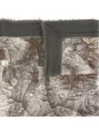Belstaff Map Print Scarf, Men's, Grey, Cotton/modal