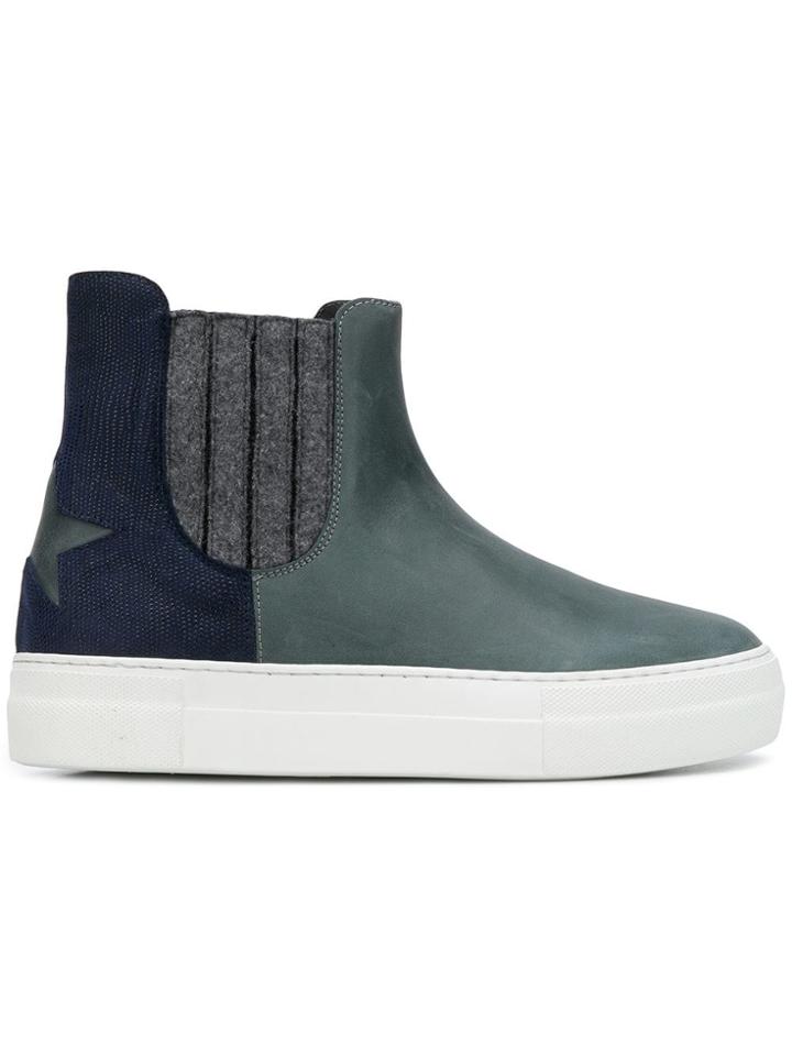 Lorena Antoniazzi Two-tone Ankle Boots - Blue