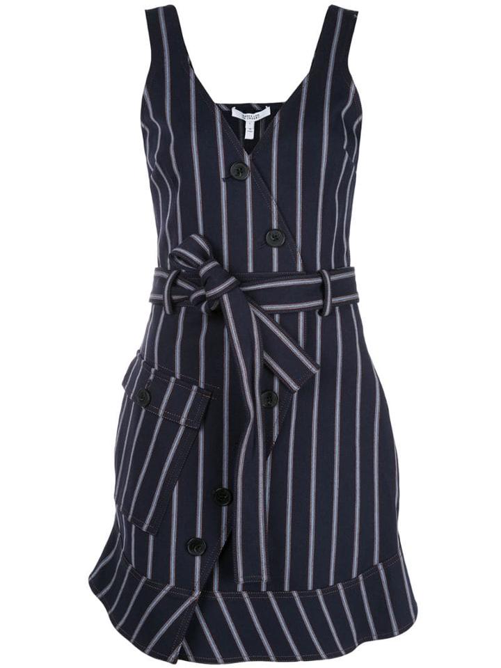 Derek Lam 10 Crosby Button Up Short Dress - Blue