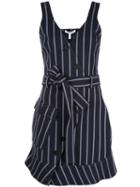 Derek Lam 10 Crosby Button Up Short Dress - Blue
