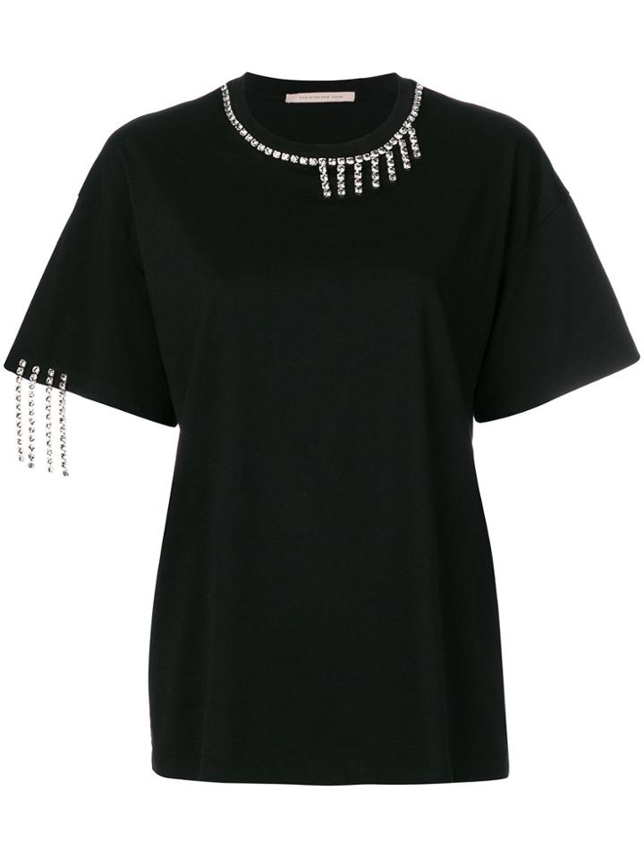 Christopher Kane Crystal T-shirt - Black